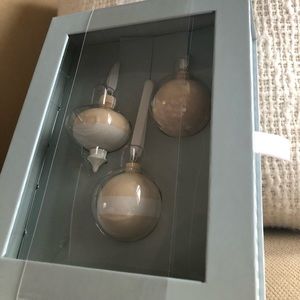 Sugar Paper Wooden Ornaments ~ Set of 3